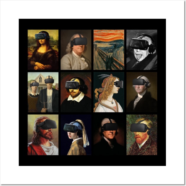 Oculus Rift Collage Wall Art by phneep